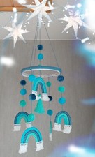 Makramee mobiles blaues gebraucht kaufen  Essen