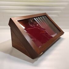 Espositore legno vetro usato  Villalfonsina