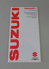 Preisliste prospekt suzuki gebraucht kaufen  Jever