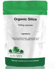 Cápsulas orgânicas de sílica 750mg – Suporte para cabelo, pele e articulações comprar usado  Enviando para Brazil