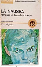sartre paul nausea jean usato  Caivano