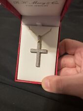 Men diamond cross for sale  Erie