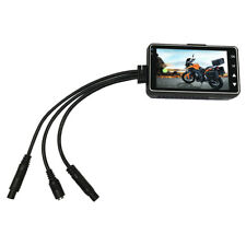 Gravador de vídeo HD câmera dupla frontal traseira DVR motocicleta 3 polegadas painel câmera comprar usado  Enviando para Brazil