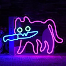 Cautiously cat neon for sale  Bourbonnais