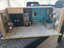 Altes puppenhaus badezimmer gebraucht kaufen  Kasbach-Ohlenberg, Hausen, Dattenbg.