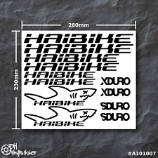 Sticker haibike nero usato  Spedire a Italy