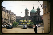 Salzburgo, Áustria e Woody Station Wagon Car, 1950s Filme Original Slide a7b comprar usado  Enviando para Brazil