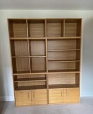Habitat oak cupboards for sale  MALPAS