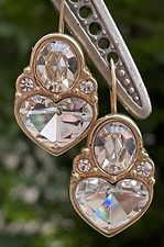 Vintage earrings clear for sale  Langhorne