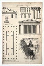 Greek temples architecture for sale  NORWICH