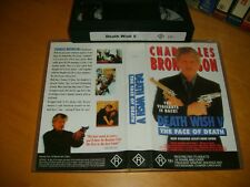 DEATH WISH 5: The FACE OF DEATH (1994) - BRONSON Australian Sell Thru edição VHS comprar usado  Enviando para Brazil