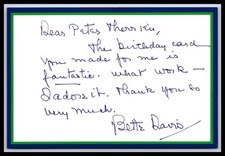 Bette davis actress for sale  Scarborough