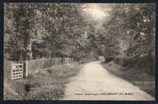 Postcard holmbury mary for sale  POOLE