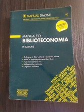 Manuale biblioteconomia per usato  Genova