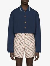 Camisa polo masculina Gucci azul oversized piquet com botões P comprar usado  Enviando para Brazil