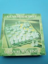 Glas schachset schachspiel gebraucht kaufen  Kamen
