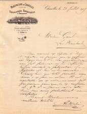 Charolles lettre alfred d'occasion  Voiron