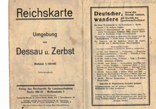 Dessau reichskarte umgebung gebraucht kaufen  Dessau-Roßlau