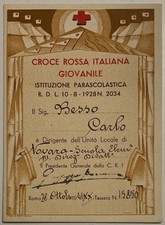 Novara croce rossa usato  Milano