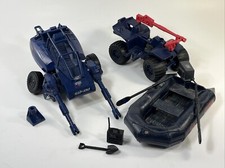 Lote de peças GI Joe Cobra 1985 barco de desembarque noturno Farret ASP comprar usado  Enviando para Brazil