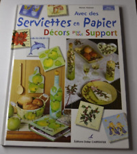 Serviettes papier décors d'occasion  Biscarrosse