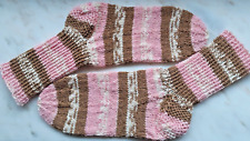 Wollsocken handgearbeitet rosa gebraucht kaufen  Bad Ems