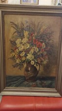 Dipinto vaso fiori usato  Crotone