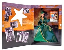 Hollywood Legends Barbie Puppe: Scarlett O'Hara Green Drapery Dress Mattel 12045, usado comprar usado  Enviando para Brazil