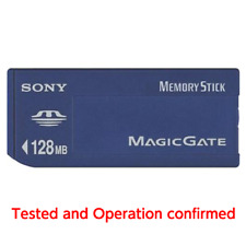Cartão Memory Stick Sony 128MB genuíno MSH-128 MagicGate para dispositivos de câmeras antigas comprar usado  Enviando para Brazil