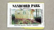 Matchbox label sandford for sale  EASTBOURNE