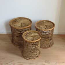 Set stacking rattan for sale  CHELTENHAM