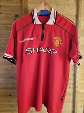 manchester united shirt 1999 for sale  RIPON