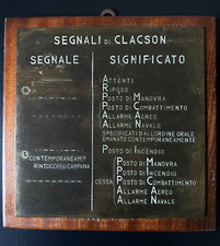 Targa antica segnali usato  Torino