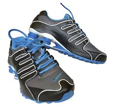 Tênis de corrida Nike Shox iD ND azul/preto/cinza feminino 6 WIDE comprar usado  Enviando para Brazil