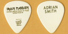 Iron Maiden 2008 Somewhere Back In Time turnê concerto Adrian Smith palheta de guitarra comprar usado  Enviando para Brazil