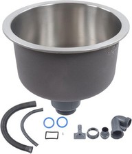 Round kitchen sink for sale  SALFORD