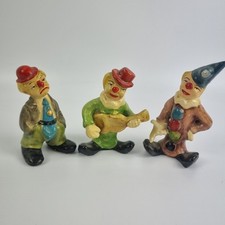 Vintage porcelain clowns for sale  LUTON