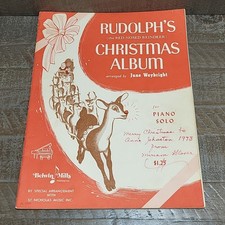 Vintage rudolph christmas for sale  Milledgeville