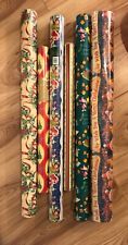christmas wrapping paper joblot for sale  BUSHEY