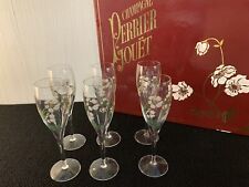 Lot flûtes champagne d'occasion  Baccarat