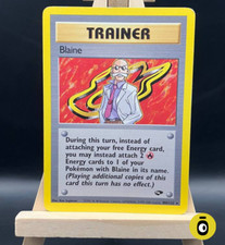 Pokemon blaine rare usato  Montelupo Fiorentino