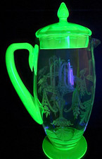 depression glass pitcher for sale  San Francisco