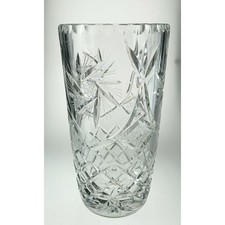 Bohemia crystal vase. for sale  CONSETT