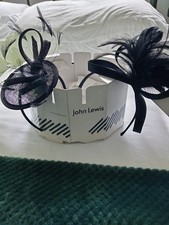 Two black fascinators for sale Two black fascinators for sale  STEVENAGE