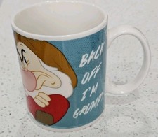 Grumpy disney mug for sale  LEICESTER