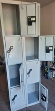Metal lockers old for sale  MORECAMBE