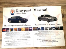 Maserati quattroporte 3200 for sale  PRESTON