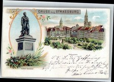 Strasburg Alzacja Strasburg Pomnik kleju Kleberplatz L na sprzedaż  Wysyłka do Poland