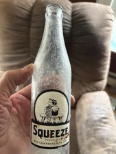Squeeze soda bottle for sale  Sussex