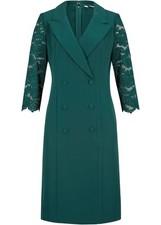 Blazer kleid spitzenärmeln gebraucht kaufen  Deutschland
